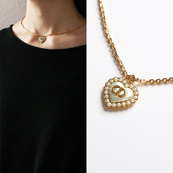 楽天市場】Dior ディオール CD NAVY NECKLACE ネックレス アクセサリー