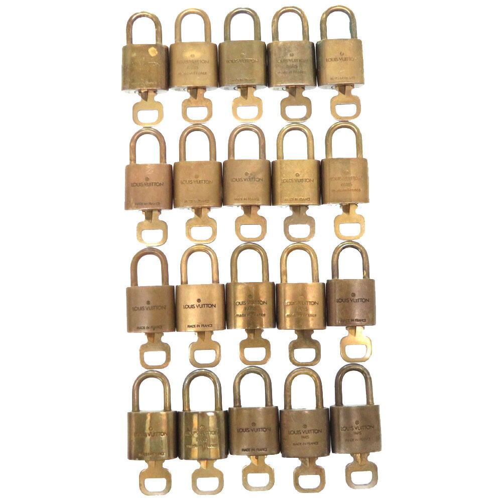 楽天市場】10点セット ルイ ヴィトン 旧型 カデナ パドロック 南京錠