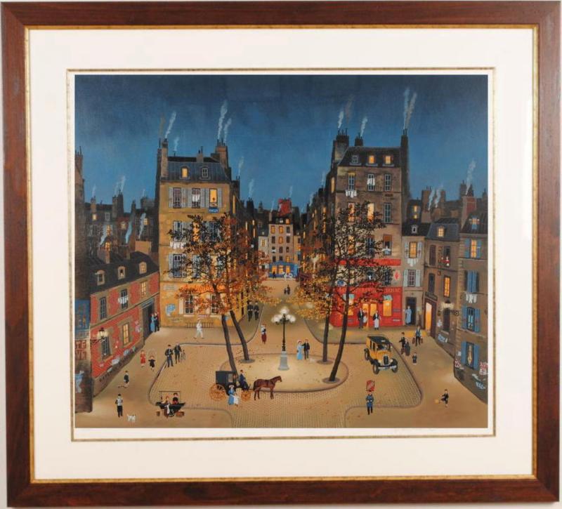 楽天市場】ミッシェル・ドラクロワ 夜のノートルダム パリ 絵画 風景画