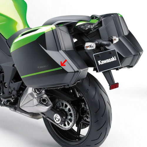 楽天市場】KAWASAKI純正 カワサキ J99994-0866 パニアケース（左右