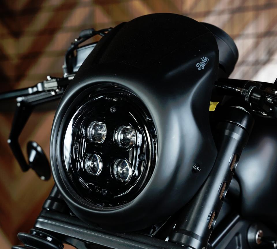 楽天市場】純正タイプ LED ヘッドライトRebel250/500 レブル250/500