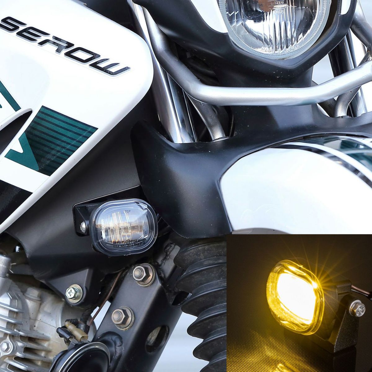 楽天市場】ワイズギア YAMAHA SERROW250 セロー250 PIAA製 LEDフォグ