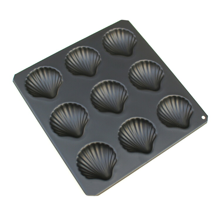 楽天市場】シリコマート シリコンフレックス SF032 マドレーヌ 型 貝