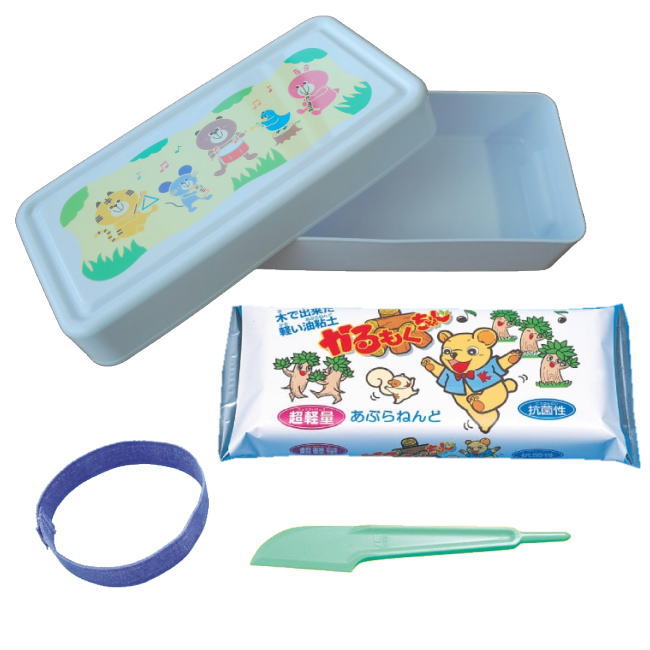 楽天市場】超軽量油ねんど ヘラ付森のともだちケース入り かる木ちゃん