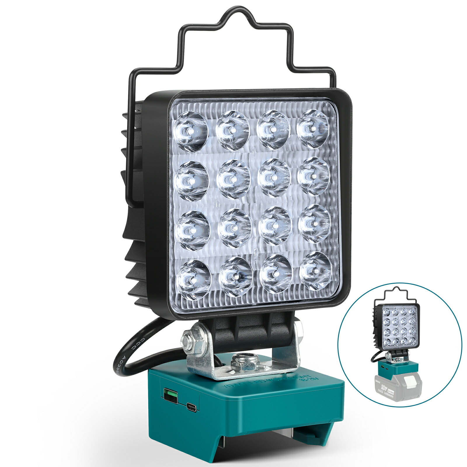 楽天市場】マキタ 18V ライト 充電式ワークライト コードレス作業灯