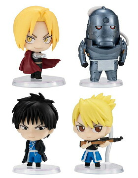 楽天市場】でふぉラバ! 鋼の錬金術師 キーホルダー 全8種セット【フル