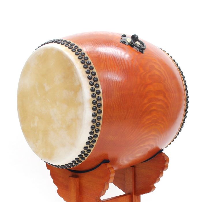 楽天市場】長胴太鼓木目胴製 1尺7寸 革面直径51cm長胴太鼓 和太鼓 わだ