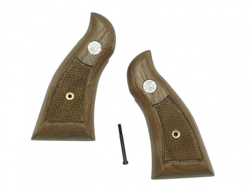 楽天市場】タナカ S&W Jフレーム スクエアバット用 木製グリップ +