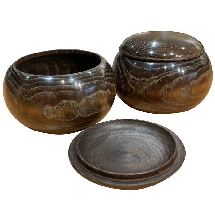 楽天市場】囲碁/碁笥『ケヤキ（特大）』 : 日本棋院オンライン囲碁ショップ