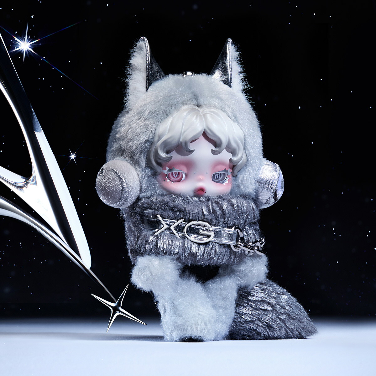 楽天市場】正規品保証 SKULLPANDA×XG ぬいぐるみペンダント（日本限定