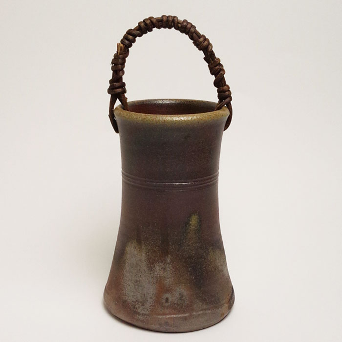 楽天市場】備前焼 舟徳利花入（桟切)| おしゃれ 日本製 工芸品 和食器