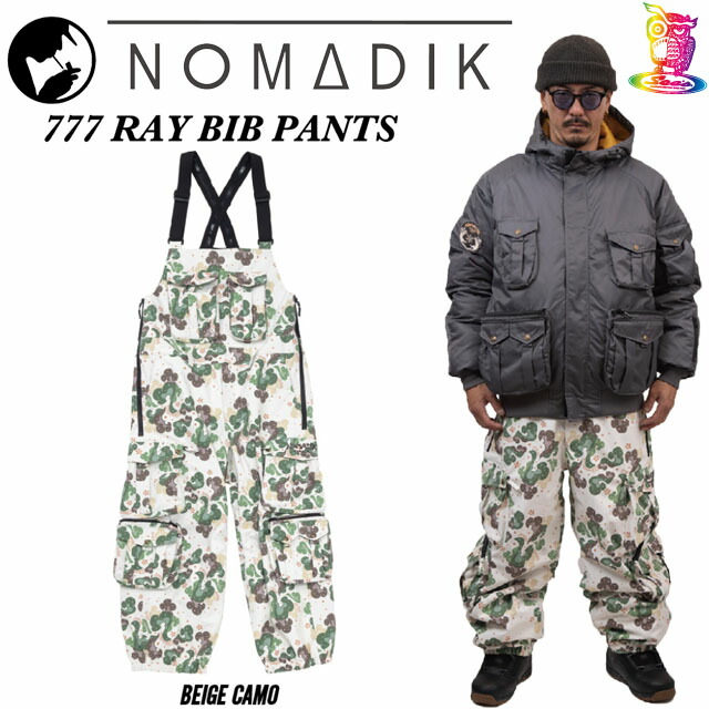 楽天市場】25-26 NOMADIK【ノマディック】777 PANTS スノーボード