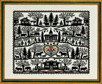 楽天市場】EVA ROSENSTAND クロスステッチ刺繍キット ノアの箱舟