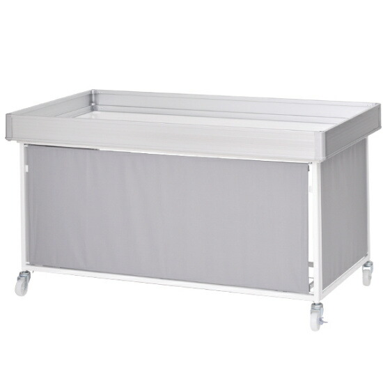 楽天市場】中折れ式ワゴン アイボリー W900 店舗用品 店舗・陳列什器