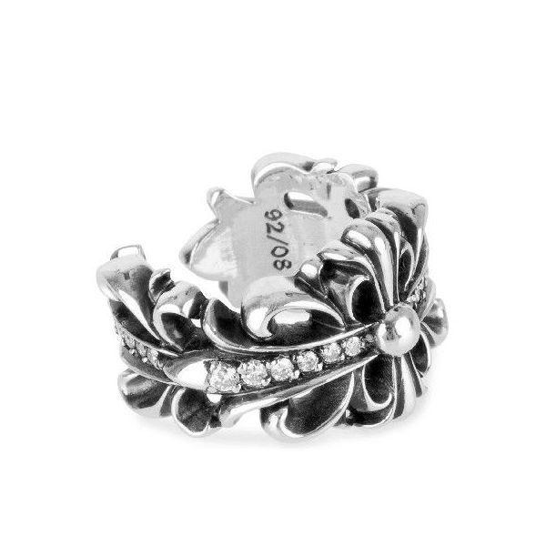 楽天市場】【CHROME HEARTS クロムハーツ RING リング】ダブルナロー
