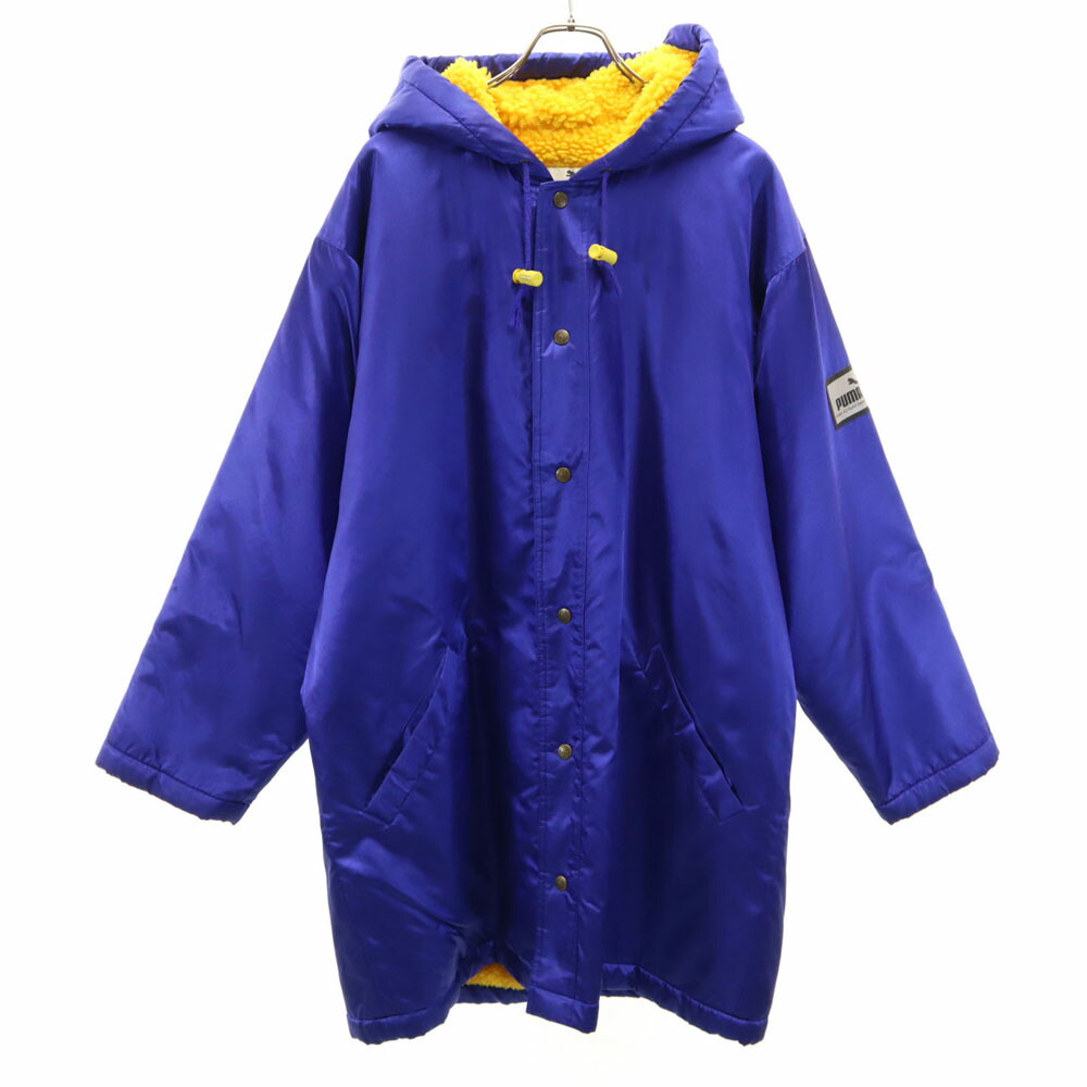 楽天市場】古着 PUMA プーマ ベンチコート S-M レッド 裏ボア メンズ