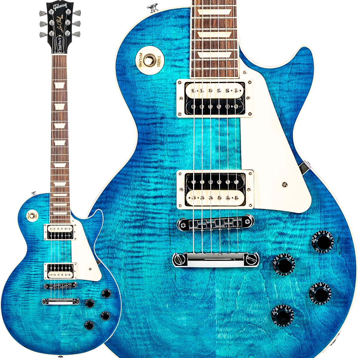 楽天市場】Gibson Les Paul Standard 60s Figured Top (Ocean Blue