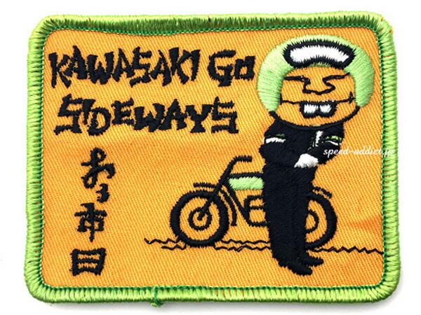 楽天市場】70's VINTAGE KAWASAKI GO SIDEWAYS WAPPEN（70sビンテージ
