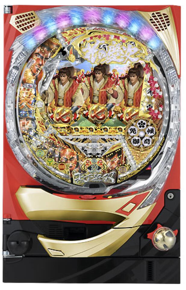 パチスロ スロット実機 花の慶次～天に愛されし漢～ 家庭用電源 不要機