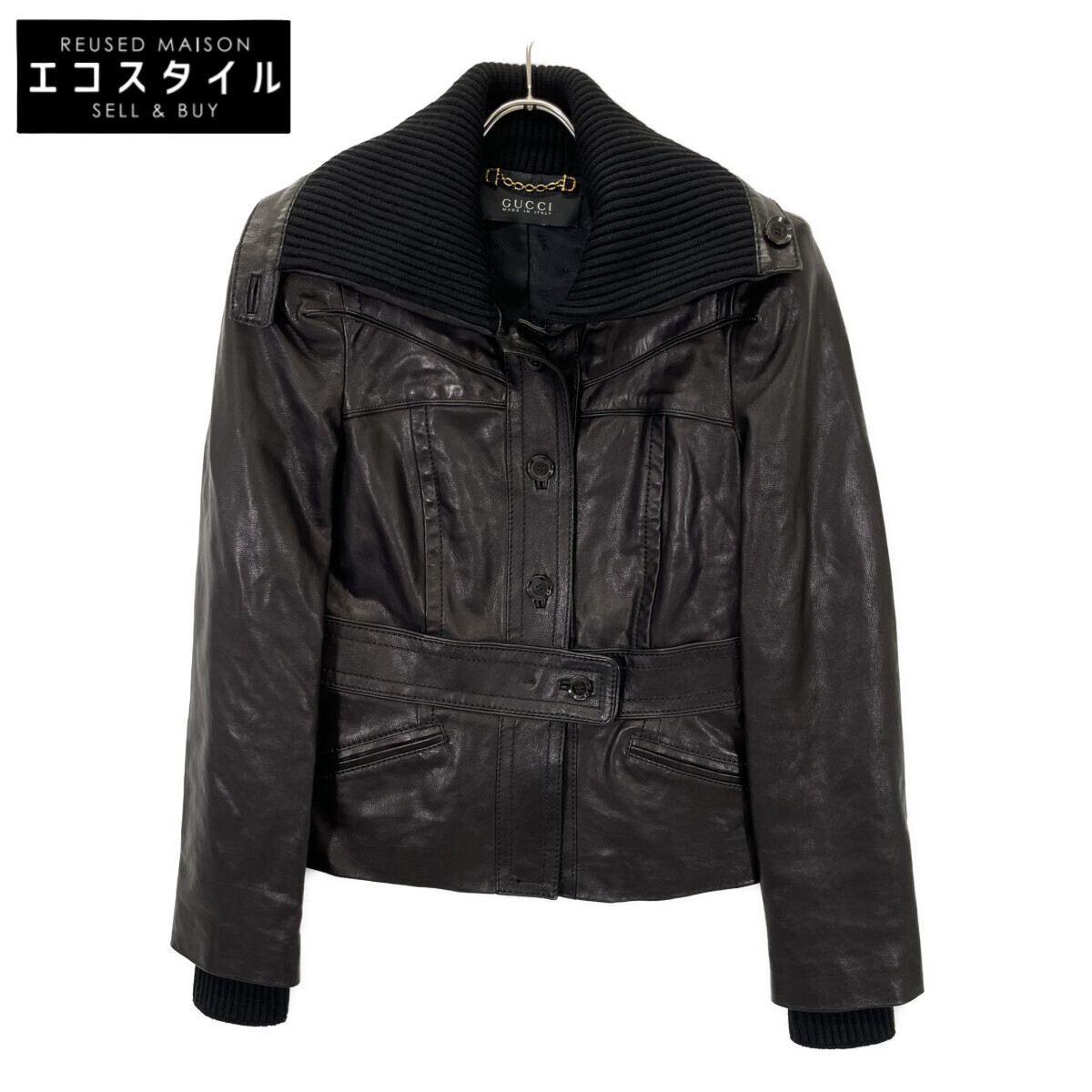 楽天市場】GUCCI グッチ ブラック 371225 トムフォード期 ラムレザー