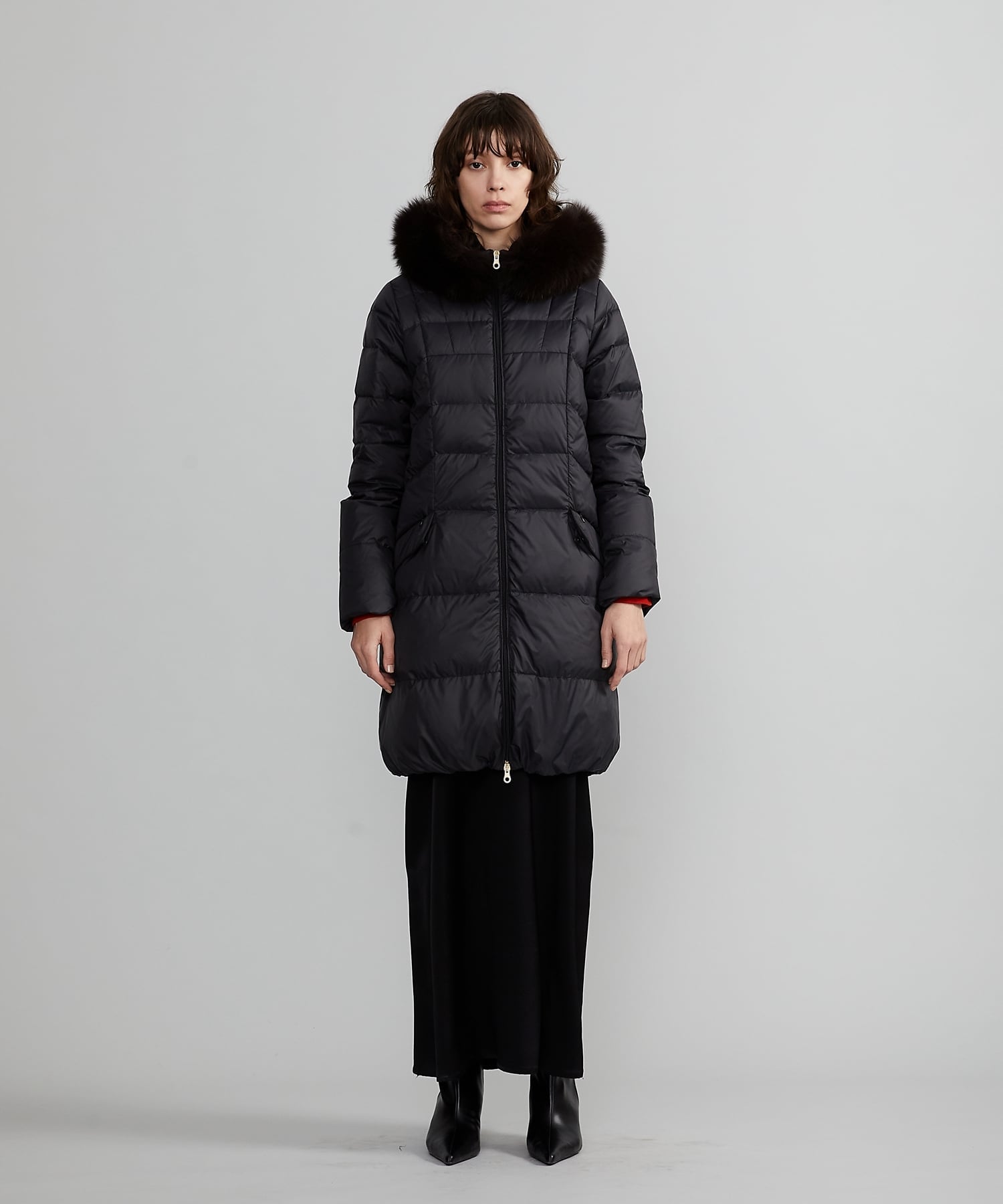 楽天市場】秋冬 DUVETICA デュベティカ カリス ラビットファー オフ