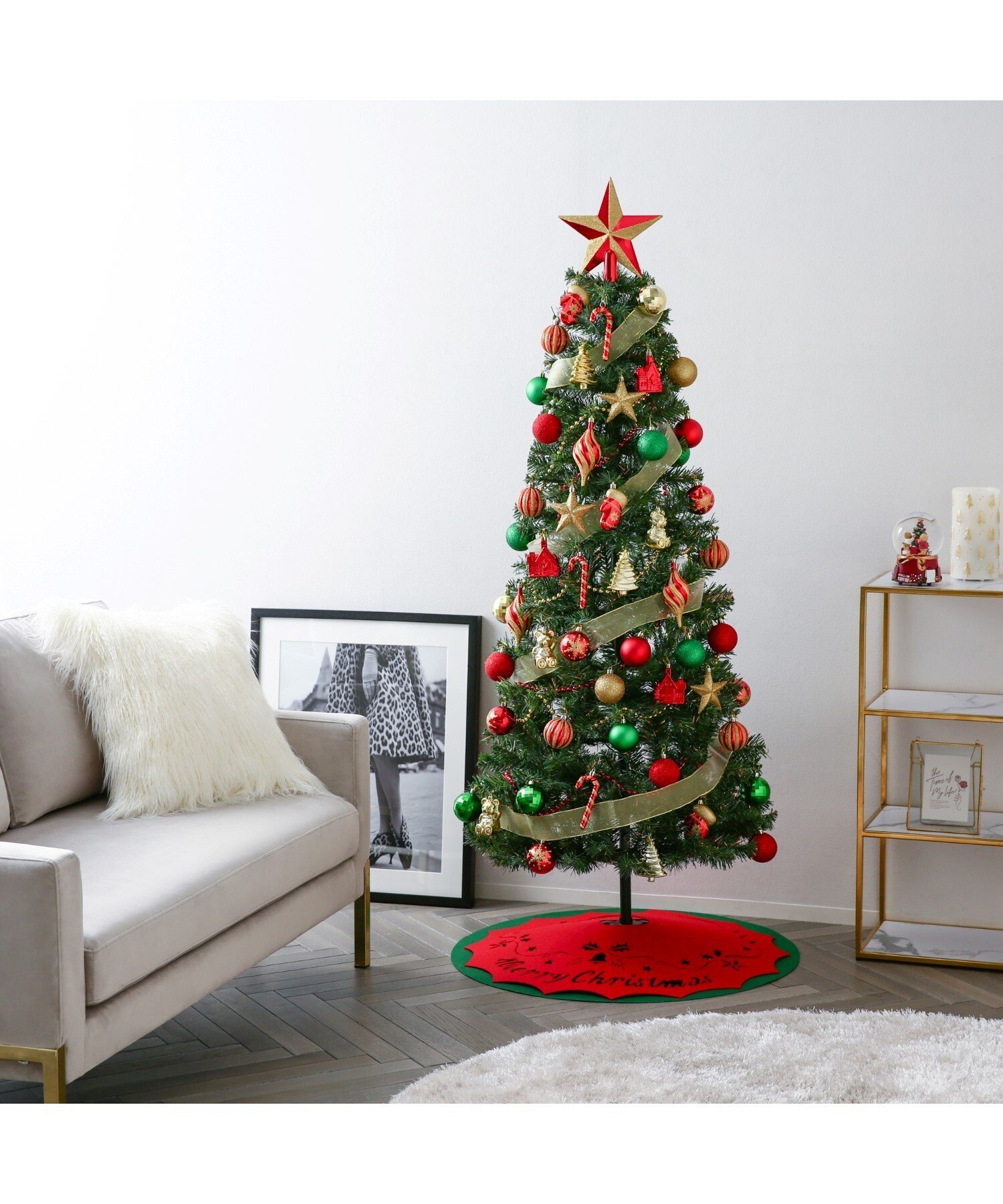 SALE／20%OFF】Francfranc クリスマスツリー スターターセット 150cm