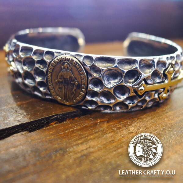 楽天市場】PEACE（ピース）PB-9 唐草模様バングル インディアン