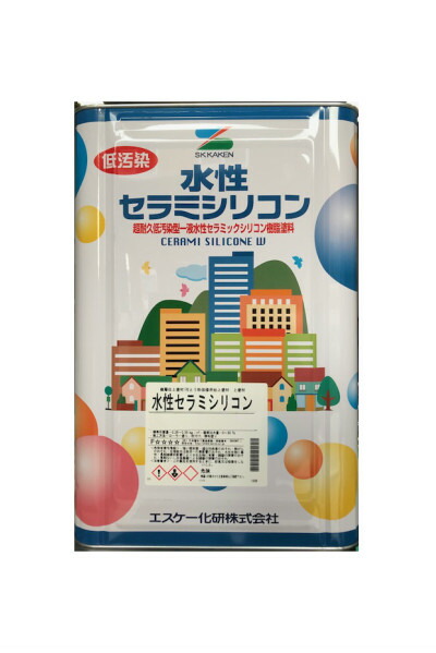 楽天市場】【送料無料】水性セラミシリコン（淡彩SR-/100番台：艶有