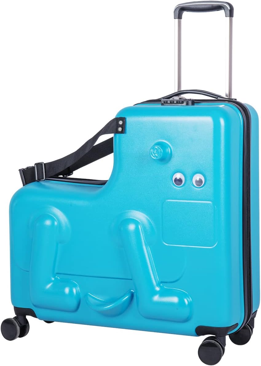 楽天市場】Homraku 子供用スーツケース乗れる キッズキャリーケース