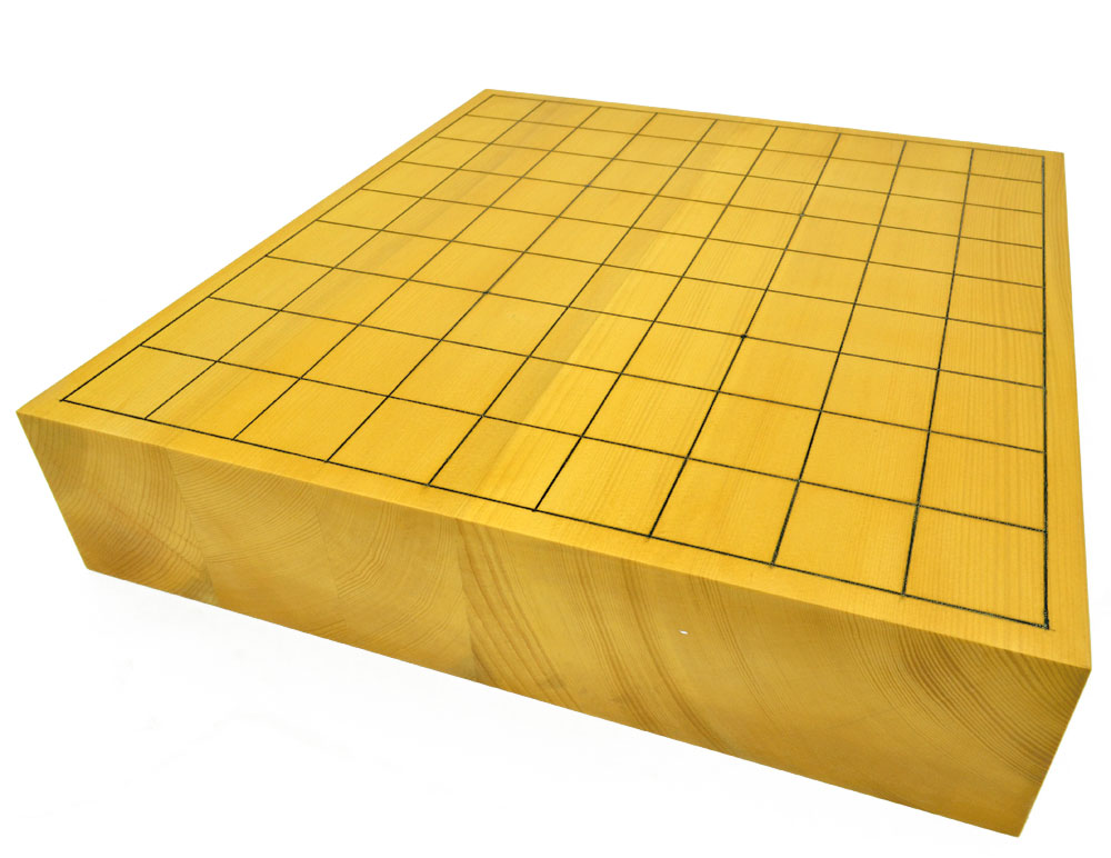 楽天市場】榧の本場宮崎県日向産本榧糸柾2寸1分ハギ卓上将棋盤 MS29