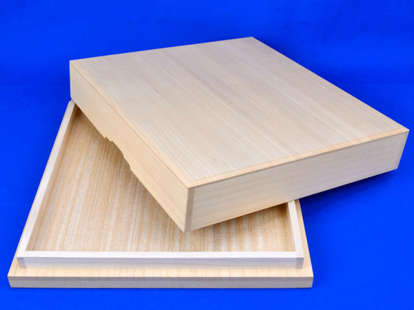 楽天市場】桐覆い(底付) 2寸卓上将棋盤用 ※布カバー付き : 将棋囲碁