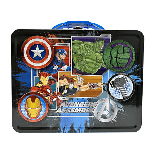 楽天市場】アベンジャーズ 缶 トランク ( レッド ) 20087a 小物入れ
