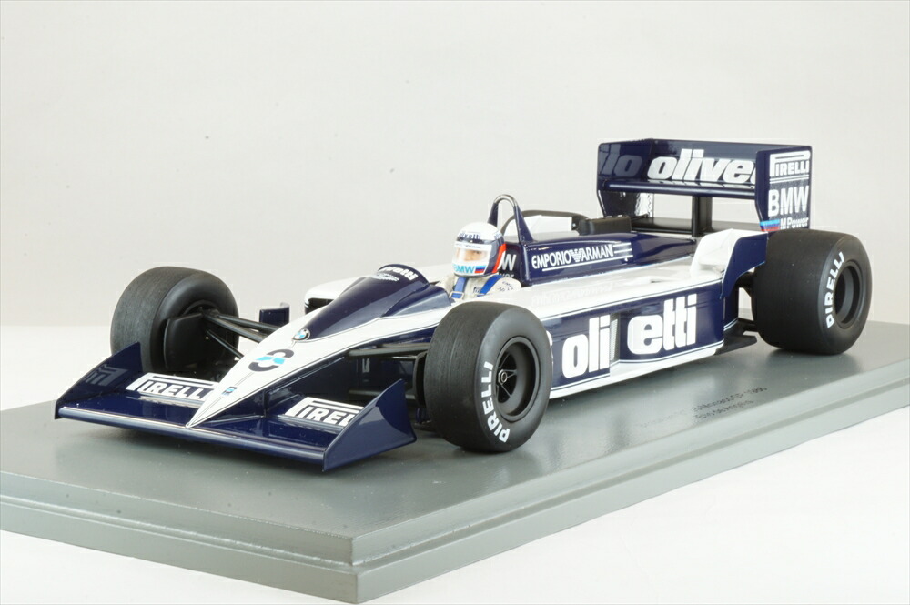 楽天市場】スパーク 1/43 ブラバム BT56 1987年 ベルギーGP 3位