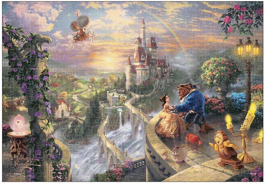 楽天市場】ジグソーパズル 500ピース Beauty and Beast Falling in