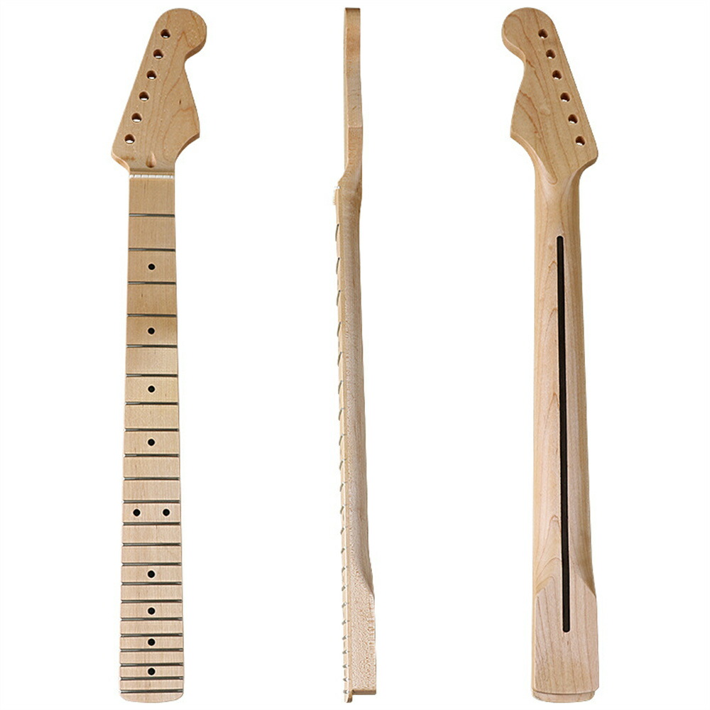 楽天市場】ギターネック STタイプ用交換ネック 22フレット マホガニー