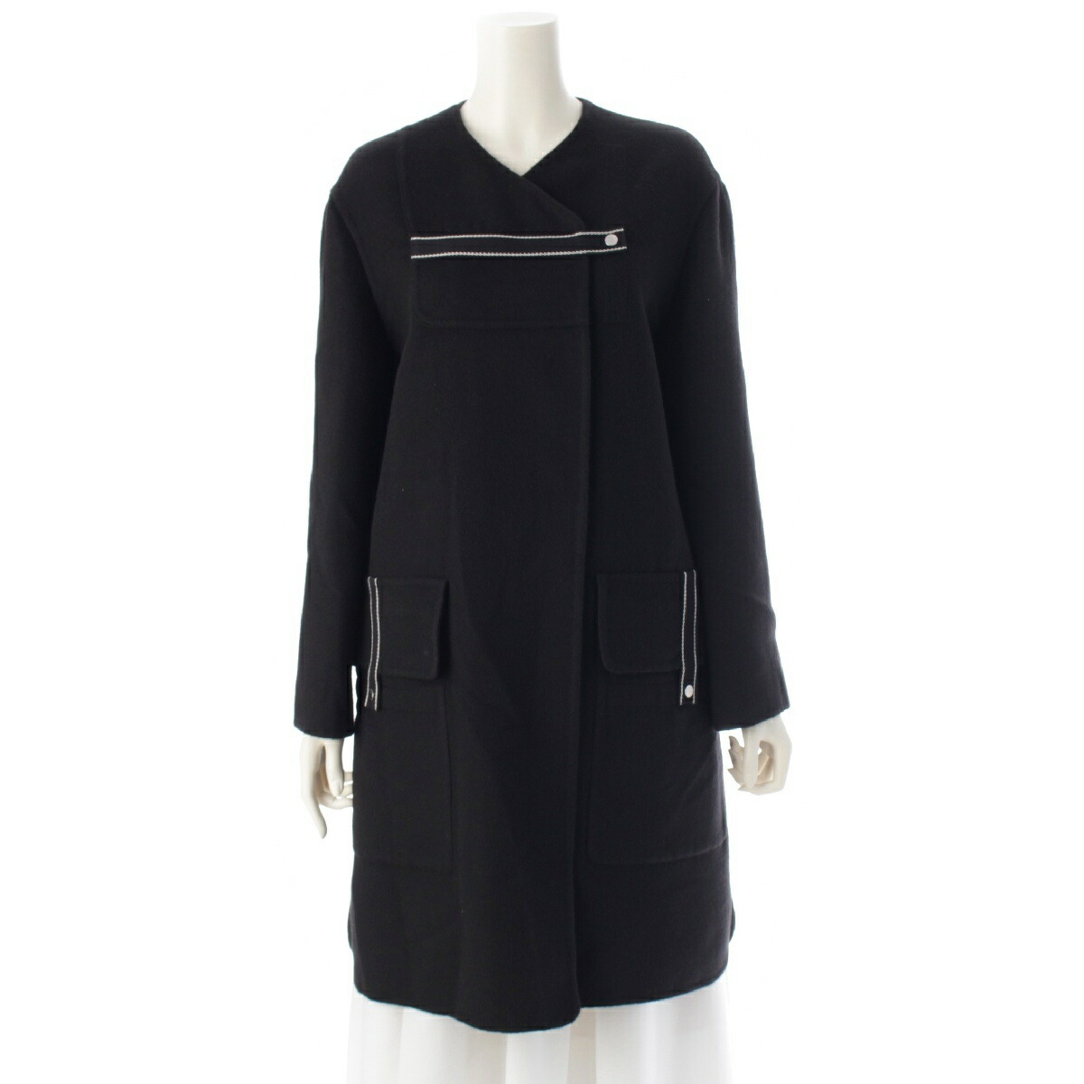 楽天市場】【エルメス】Hermes ケリー金具 カシミヤ100% ダッフル