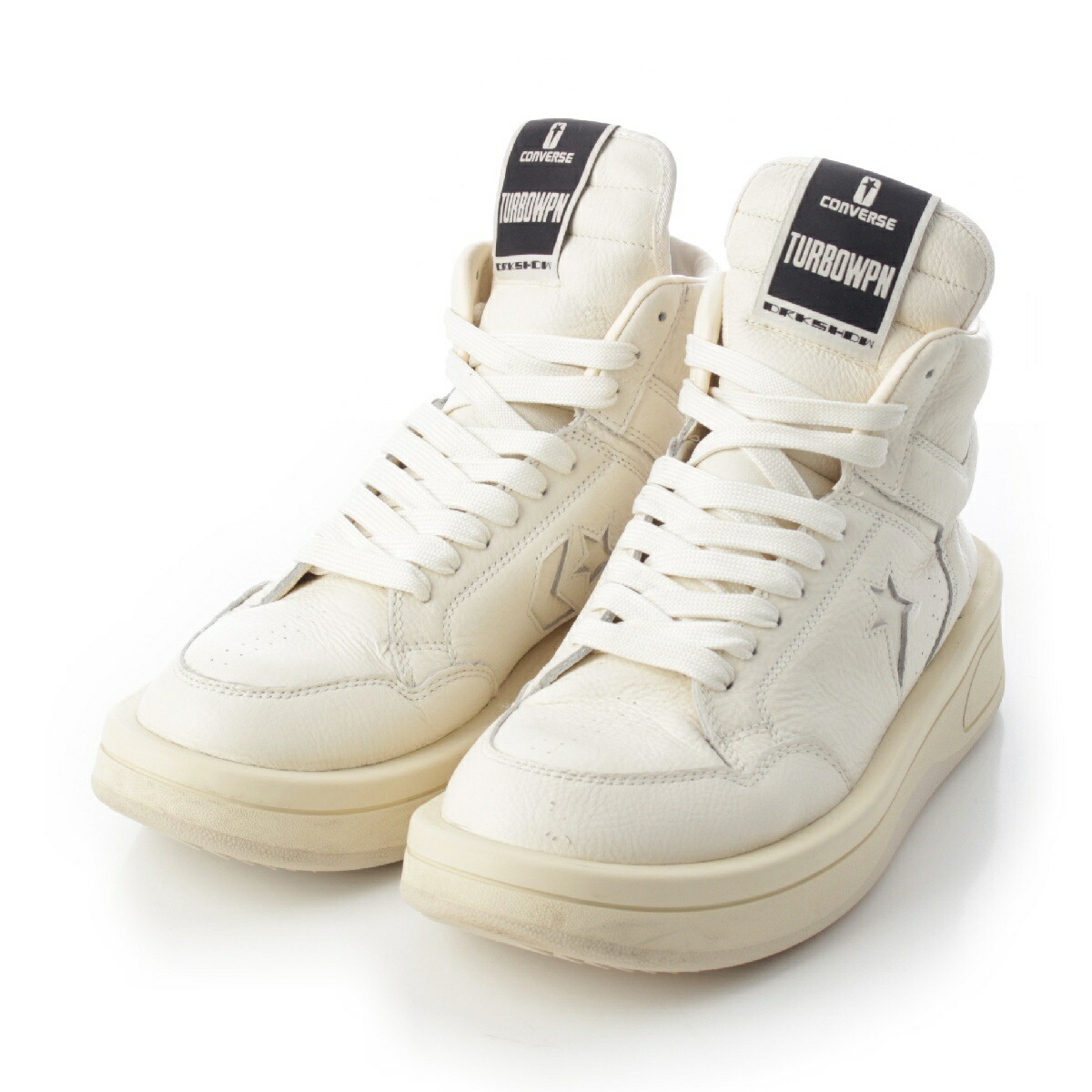 楽天市場】【中古】Rick Owens × CONVERSE DBL DRKSTAR BLACK HI CUT