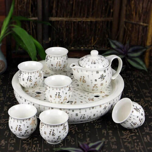 楽天市場】A062182茶器セット お茶 中国茶道具 陶器 急須 湯呑み 工夫