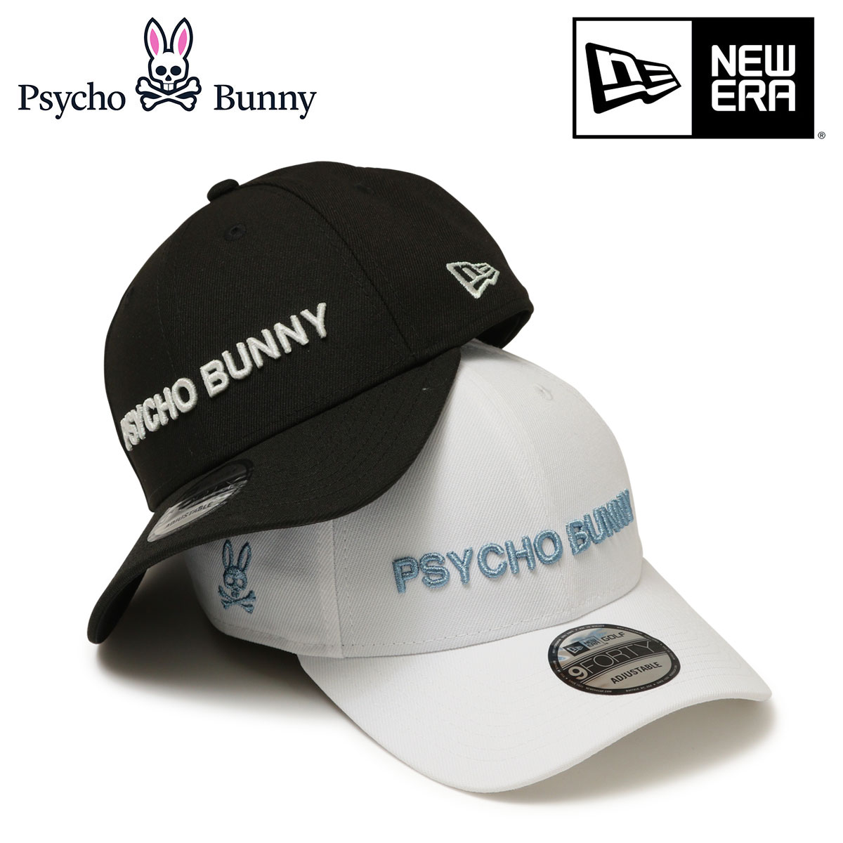 楽天市場】サイコバニー ゴルフ キャップ ニューエラ コラボ 帽子