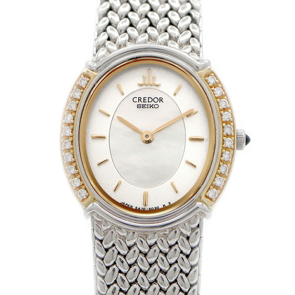 楽天市場】電池交換済 SEIKO セイコー クレドール 9570-5170 スクエア