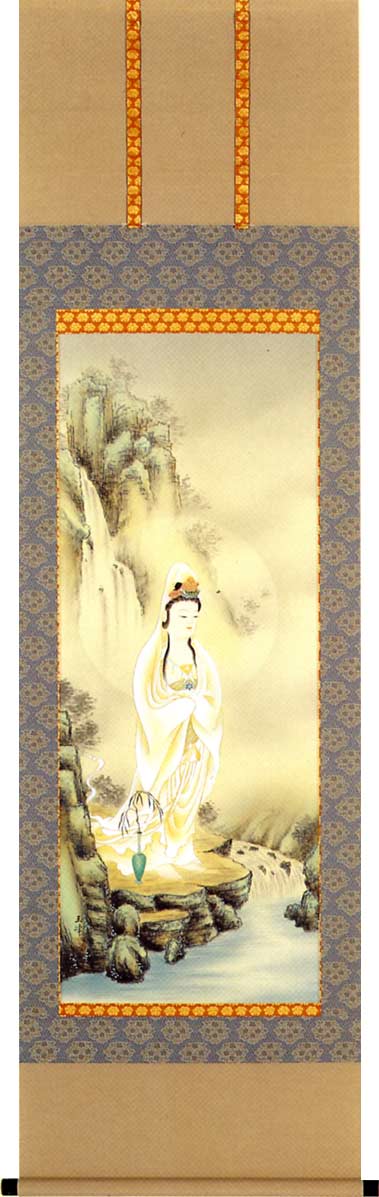 楽天市場】掛け軸 金閣寺 (川村観峰) 送料無料 【掛軸】【一間床・半間