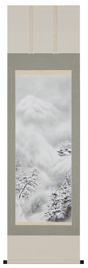 楽天市場】掛け軸 掛軸（かけじく）瀑聲 （美濃 正堂）＜太巻二重箱