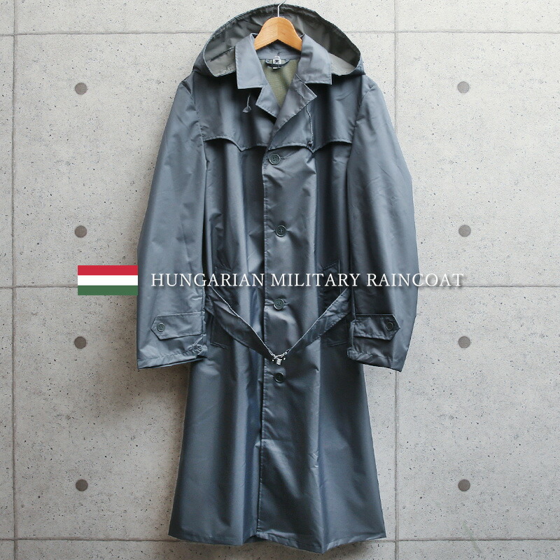 楽天市場】☆実物 新品 デッドストック ハンガリー軍 レインコート