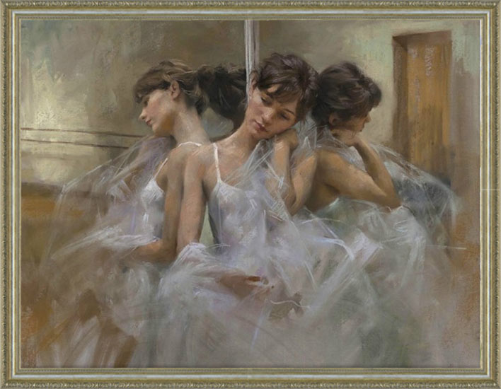 楽天市場】絵画 女性【無題】壁掛け インテリア 女性画 美人画 人物画