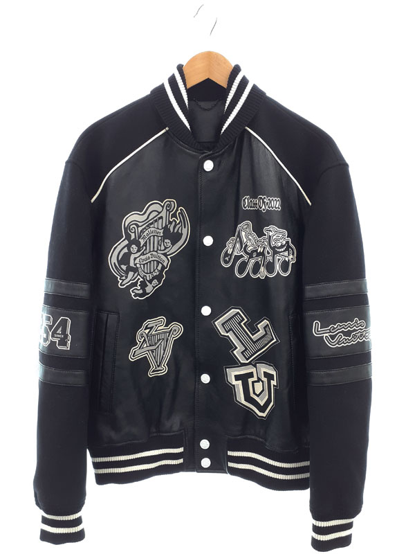 楽天市場】ルイ・ヴィトン LOUIS VUITTON スカジャン バックロゴ