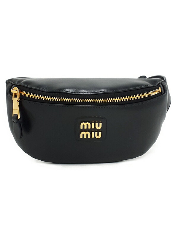 楽天市場】【美品】ミュウミュウ 【MIUMIU】 マテラッセ ベルトバッグ