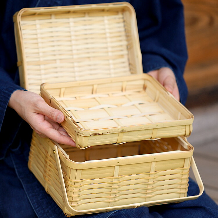 楽天市場】スズ竹市場かご(特大)篠竹 : 虎斑竹専門店 竹虎