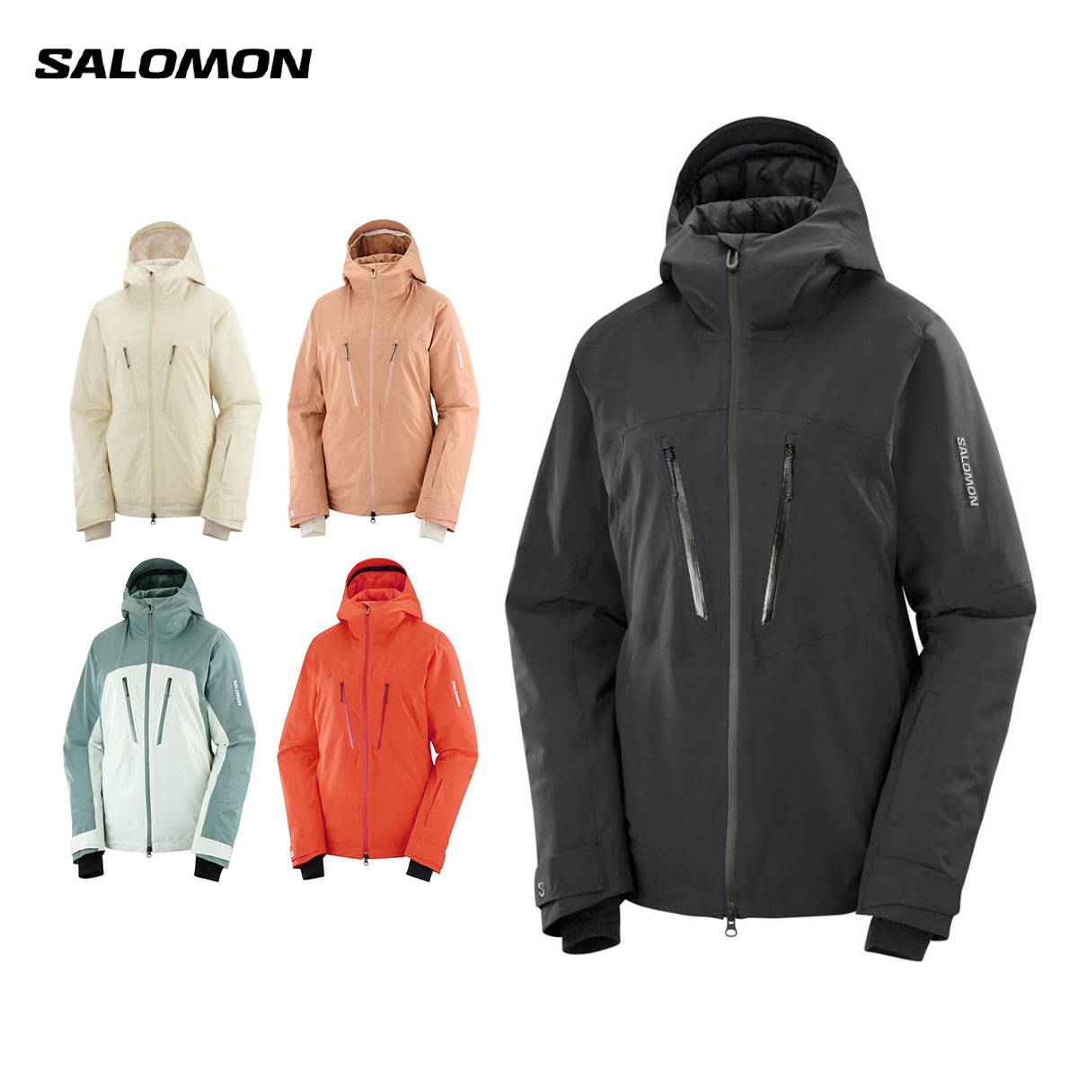楽天市場】SALOMON サロモン スキーウェア ジャケット レディース