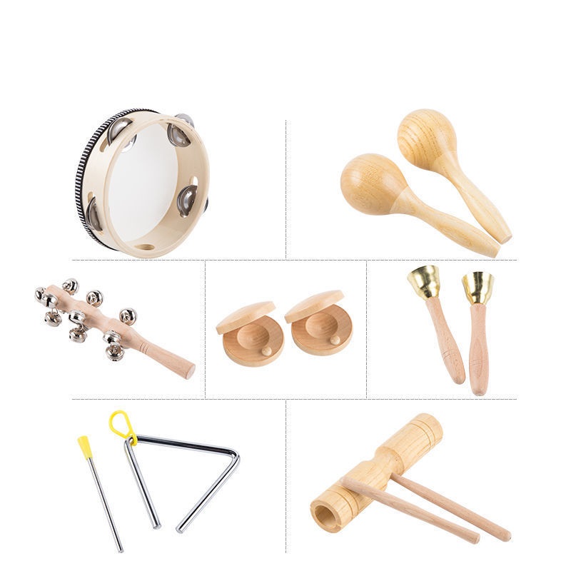 楽天市場】打楽器 木製 5点セット 幼児用 パーカッション 楽器セット