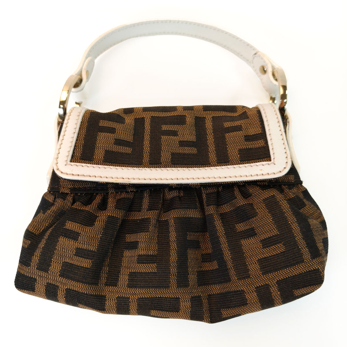 楽天市場】FENDI フェンディ ズッカポーチ ズッカハンドバッグ